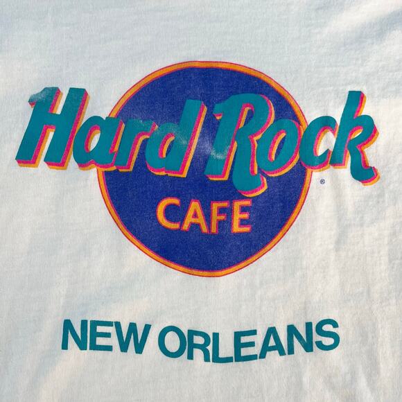 90s Hard Rock Cafe New Orleans tshirt 1990s vintage - Picture 2 of 7
